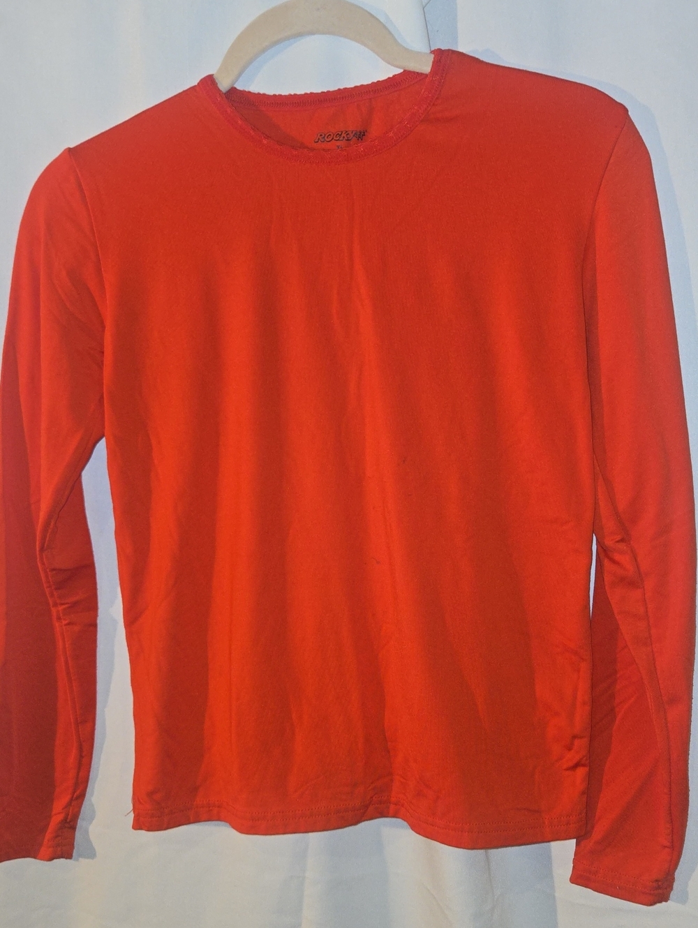 Rocky Men's Long Sleeve Crew Neck Shirt - Red